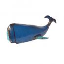 リサイクルアイアンオブジェホエール くじら 置物 ディスプレイ エコ おしゃれ かわいい