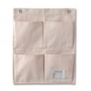 ウォールポケット ナチュラル アイボリー コットン 壁掛け 収納 おしゃれ カジュアル 幅33