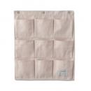 ウォールポケット ナチュラル アイボリー コットン 壁掛け 収納 おしゃれ カジュアル 幅48