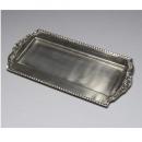 トレイ アンティーク調 ブラス シルバー 収納ケース おしゃれ ラグジュアリー 上品 幅23