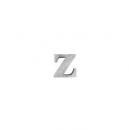 ブリキアルファベット小文字z(2個セット)インテリア イニシャル ディスプレイ エンブレム