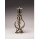 キャンドルホルダー/シルバー アンティーク調 ゴージャス おしゃれ ディスプレイ 高さ36