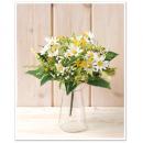 マーガレットボリュームブッシュ ホワイト 造花 フェイクフラワー ディスプレイ 花束 おしゃれ