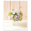 ハイドランジアブッシュ パープル 造花 フェイクフラワー ディスプレイ 花束 おしゃれ