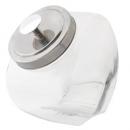 ガラス キャニスター キャンディーポット 蓋付き Lサイズ アンティーク 小物雑貨 ディスプレイ