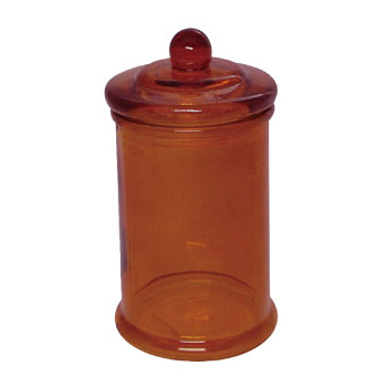 ガラス ボトル ロングジャーS 小瓶 ブラウン茶 蓋 おしゃれインテリアディスプレイ 北欧ナチュラル