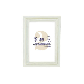 マーゴフォトフレームB ポストカードサイズ写真 アイボリー アンティーク ディスプレイ シャビー