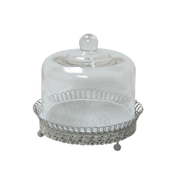 ガラスドームL アンティーク雑貨 インテリア 小物 プリザーブドフラワー ディスプレイ おしゃれ