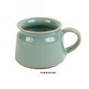 デミタスカップ ターコイズ 4個セット マグカップ コーヒー おしゃれ 陶器 直径9