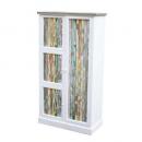 カラフル家具ファニチャーキャビネット 夏家具 レトロ クラシック アンティーク調 重厚感 お洒落 棚