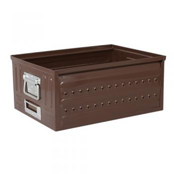 D.M.S ''GARAGE'' 16L BROWN 収納 ケース おしゃれ インダストリアル 整理