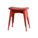 KITCHEN STOOL RED 椅子 スツール レッド 赤 おしゃれ 重ね収納可能 キッチン