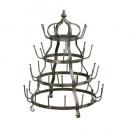 44 BOTTLE DRYING RACK ラック インダストリアル ディスプレイ グラスホルダー