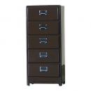 5 DRAWERS CHEST BROWN チェスト シンプル 5段 おしゃれ スタイリッシュ