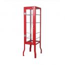 SHIRTS CASE RED キャビネット シンプル おしゃれ 高125.5