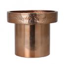 METAL POT COVER L COPPER ホルダー ゴージャス アルミニウム 高さ22