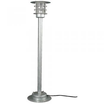 GALVANIZED STAND LAMP スタンドランプ インダストリアル シルバー 高さ103
