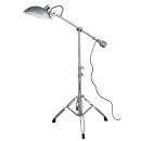 EXECUTIVE FLOOR LAMP CHROME インダストリアル シルバー 高さ183