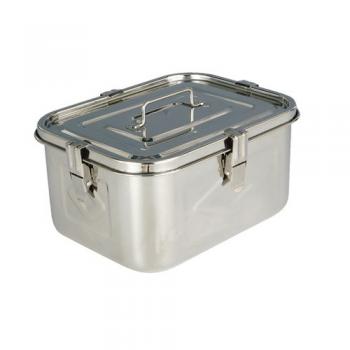 STAINLESS STORAGE M 収納 ボックス ステンレス シリコン シルバー 幅27