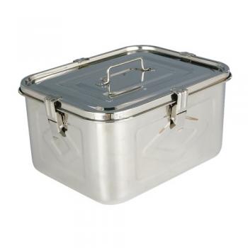 STAINLESS STORAGE L 収納 ボックス ステンレス シリコン シルバー 幅30
