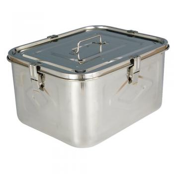 STAINLESS STORAGE XL 収納 ボックス ステンレス シリコン シルバー 幅33