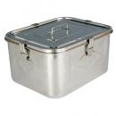 STAINLESS STORAGE XL 収納 ボックス ステンレス シリコン シルバー 幅33