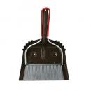 SMILLY SET BROWN ちりとり ほうき カジュアル オシャレ 掃除用具 長さ43.5