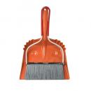 SMILLY SET ORANGE ちりとり ほうき カジュアル 掃除用具 長さ43.5