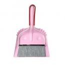 SMILLY SET PINK ちりとり ほうき カジュアル 掃除用具 長さ43.5