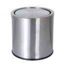 DUST BIN ''TAMBOR'' ダストボックス ごみ箱 シルバー 高さ26.5