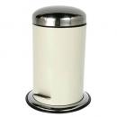 PEDAL BIN 12L ダストボックス ごみ箱 アイボリー ペダル オシャレ 高さ45