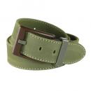 EAGER BEAVER BELT OLIVE ベルト カラフル カジュアル オシャレ 高さ117