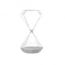 DIAMOND HOURGLASS M 砂時計 オシャレ ブラウン 高さ21