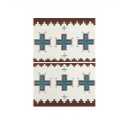 ラグ カーペット アメカジ ビンテージ ポリエステル Mサイズ ホワイト