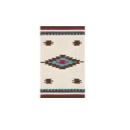 ラグ カーペット インテリア ビンテージ ポリエステル Sサイズ クリーム