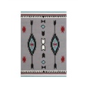 ラグ カーペット インテリア ビンテージ ポリエステル Mサイズ グレー