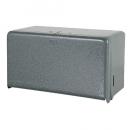 TISSUE DISPENSER GRAY ティッシュケース スチール シンプル かっこいい 幅26