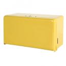 TISSUE DISPENSER YELLOW ティッシュケース スチール かっこいい 幅26
