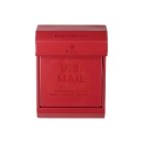 メールボックス ポスト郵便受け 新聞 アメリカン レッド 高さ38