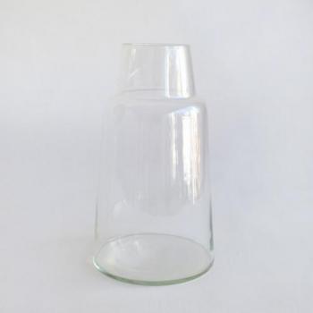 リューズガラス フラワーベース クレータ L 花瓶 通販