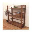 オールドパイン3段シェルフ 棚 木製 ナチュラル おしゃれ ディスプレイ アンティーク調 オープン