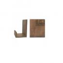 オールドパインブックエンドS ウッド コンテナ 本立て 整理 ヴィンテージ調 おしゃれ