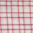 MULTI CLOTH A コットン インド綿 レッド チェック ナチュラル クロス 幅150