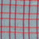 MULTI CLOTH B コットン インド綿 グレー チェック ナチュラル クロス 幅150