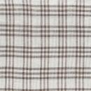 MULTI CLOTH Q コットン インド綿 ブラウン チェック ナチュラル クロス 幅150