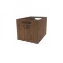 ヴィユーボックスA4 L BR ウッド ナチュラル カントリー調 収納 ケース 箱 木製 小物入れ