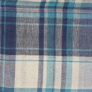 MULTI CLOTH V コットン インド綿 ネイビー チェック ナチュラル クロス 幅150