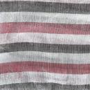 MULTI CLOTH AL コットン インド綿 ホワイト ストライプ ナチュラル クロス 幅150