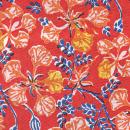 PRINTED MULTI CLOTH #5 コットン インド綿 レッド 花柄 クロス 幅150