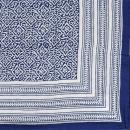 PRINTED MULTI CLOTH #13 コットン インド綿 ブルー クロス 幅150